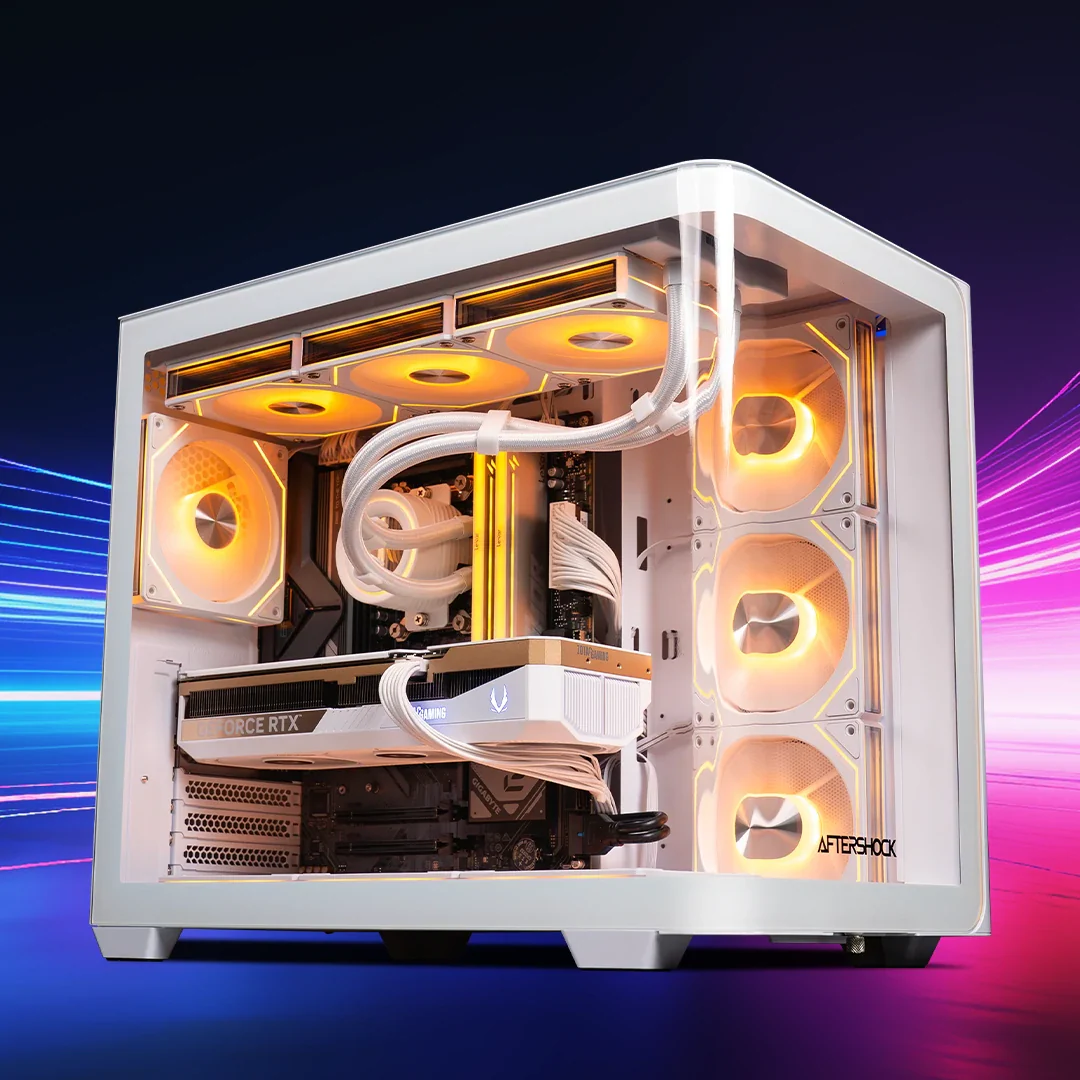 NIMBUS : LVL 8 PRO WHITE / R7 7800X3D | RTX 5070 Ti