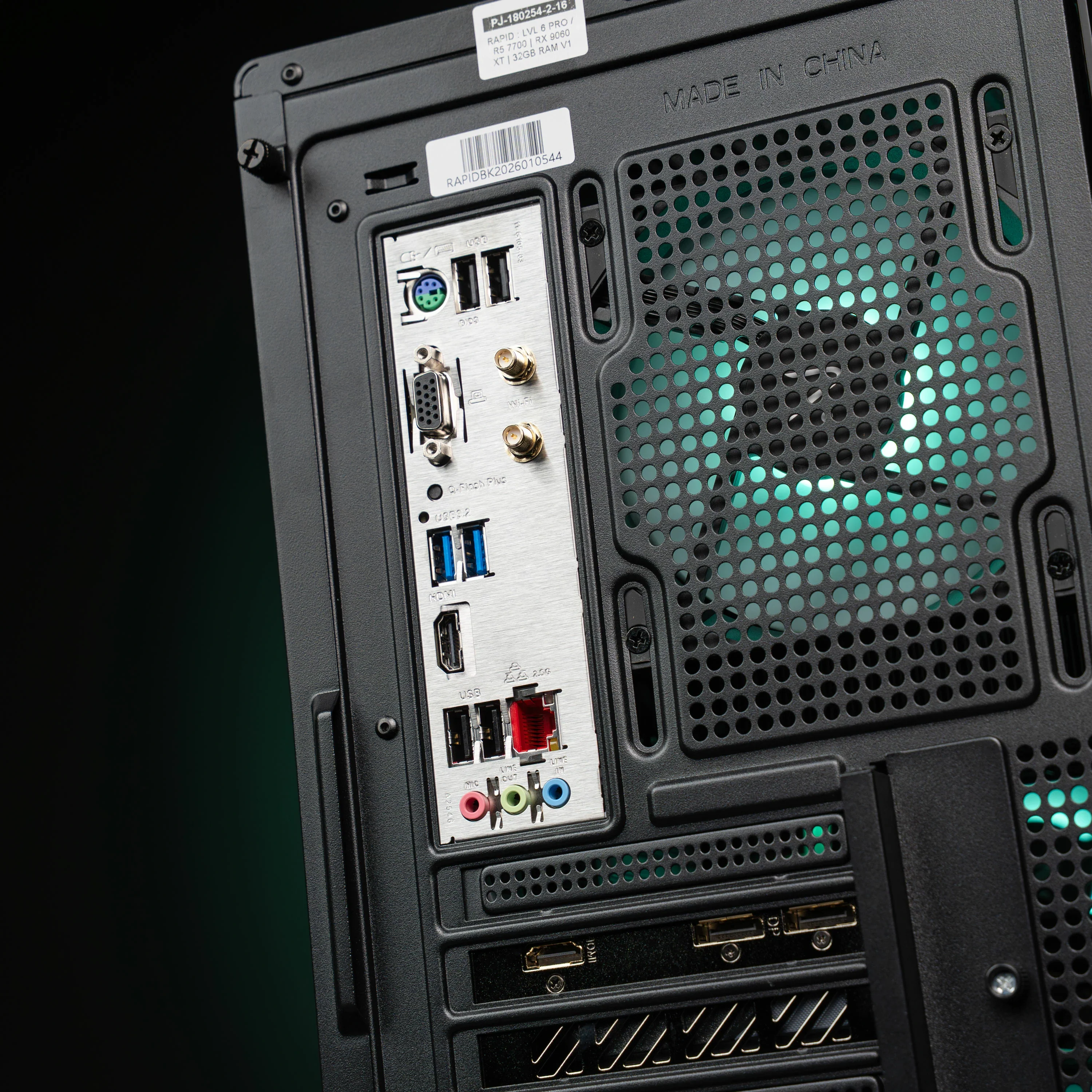RAPID : LVL 6 PRO / R7 7700 | RX 9060 XT 16GB | 32GB RAM - Image 5